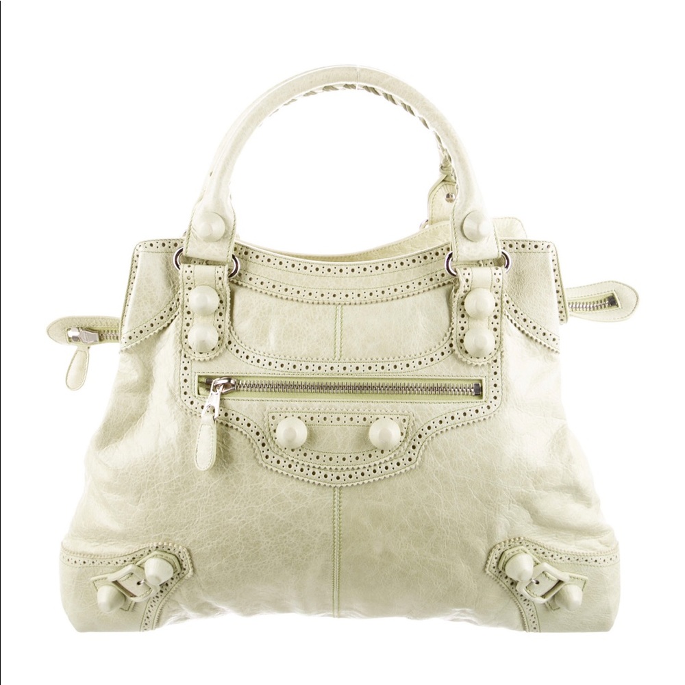 Balenciaga Motocross Giant Brogues Brief bag